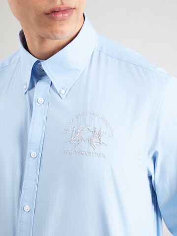 Coupe regular Chemise La Martina en bleu