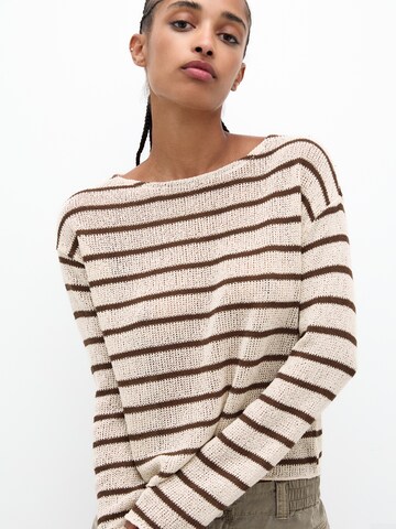 Pull-over Pull&Bear en marron
