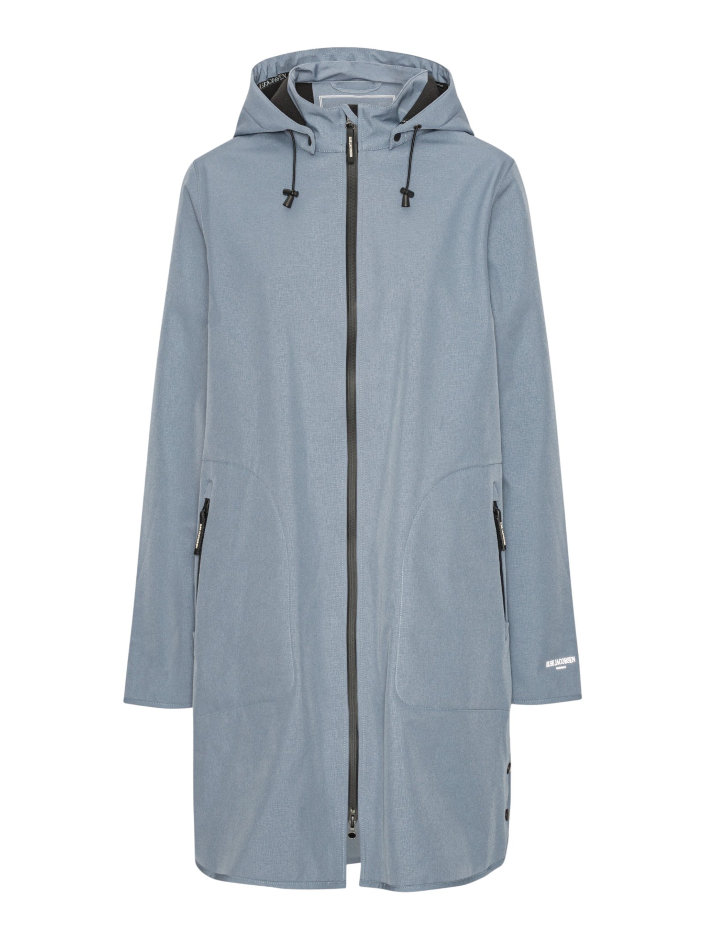 Manteau fonctionnel 'RAIN128' ILSE JACOBSEN en bleu : devant