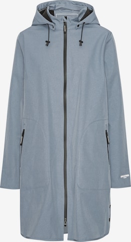 Manteau fonctionnel 'RAIN128' ILSE JACOBSEN en bleu : devant
