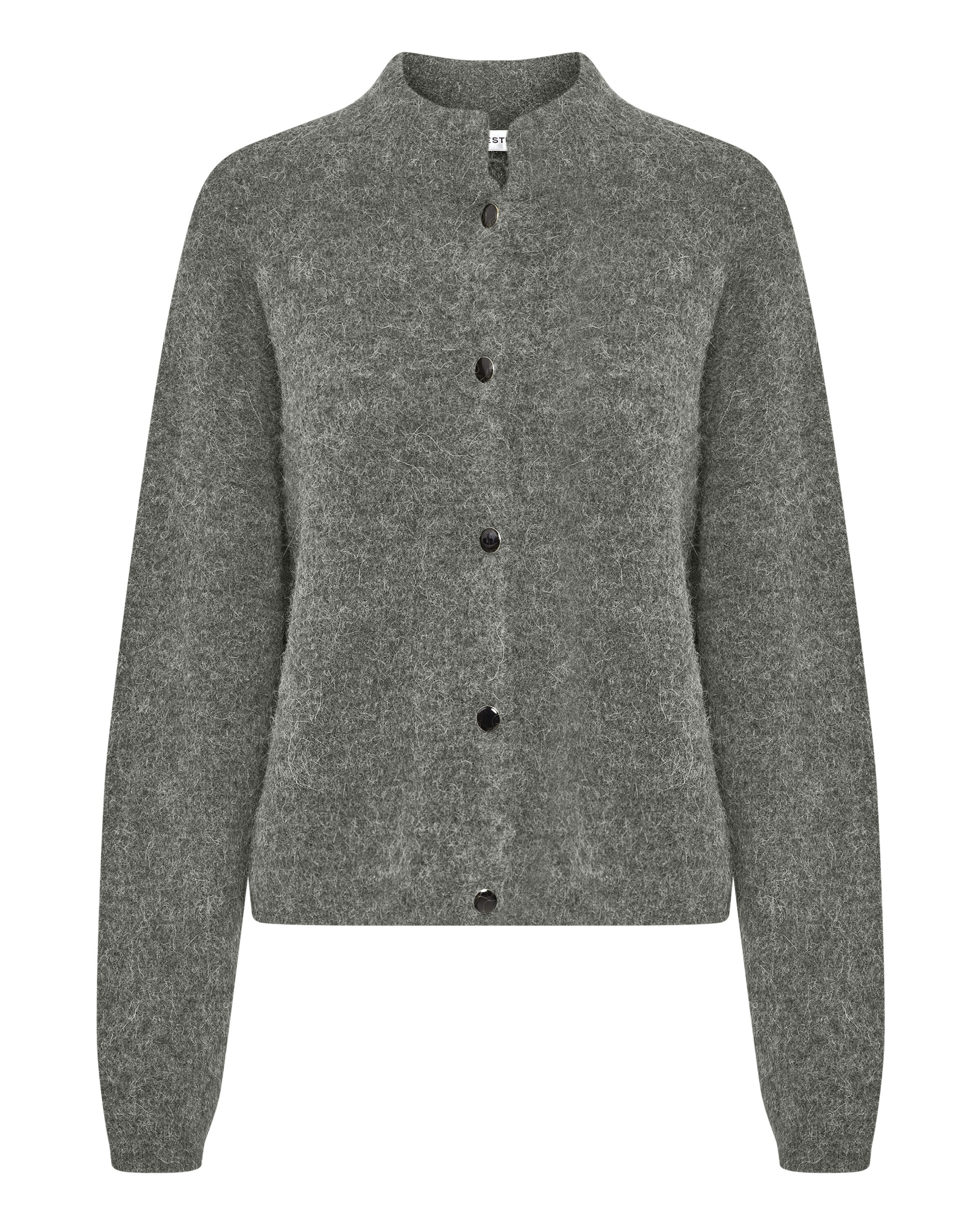 Gestuz Cardigan 'AlphaGZ' i grå: forside