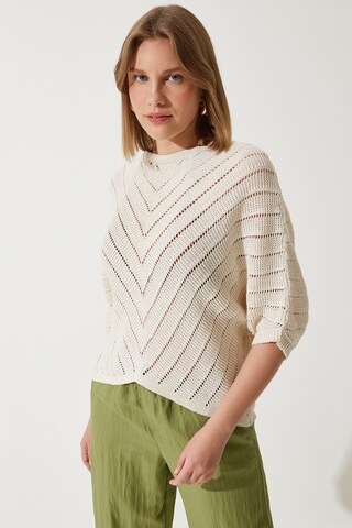 Pull-over Happiness İstanbul en beige