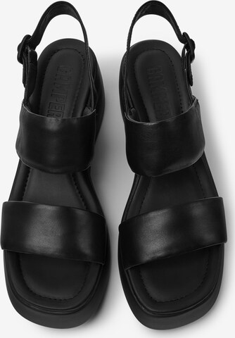 CAMPER Sandalen met riem ' Kaah ' in Zwart