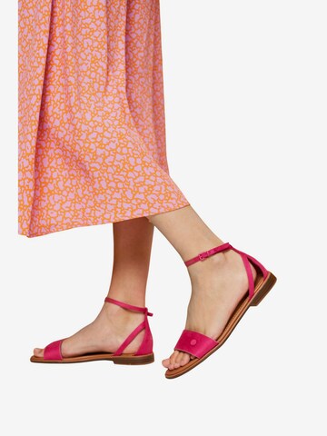 ESPRIT Remienkové sandále - ružová: predná strana