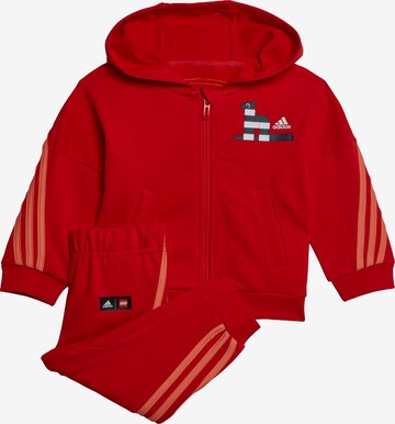 ADIDAS PERFORMANCE Tracksuit 'Classic LEGO' in Red