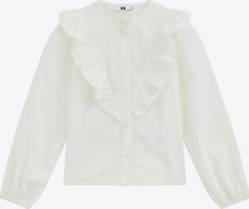 WE Fashion Pusero värissä valkoinen: etupuoli