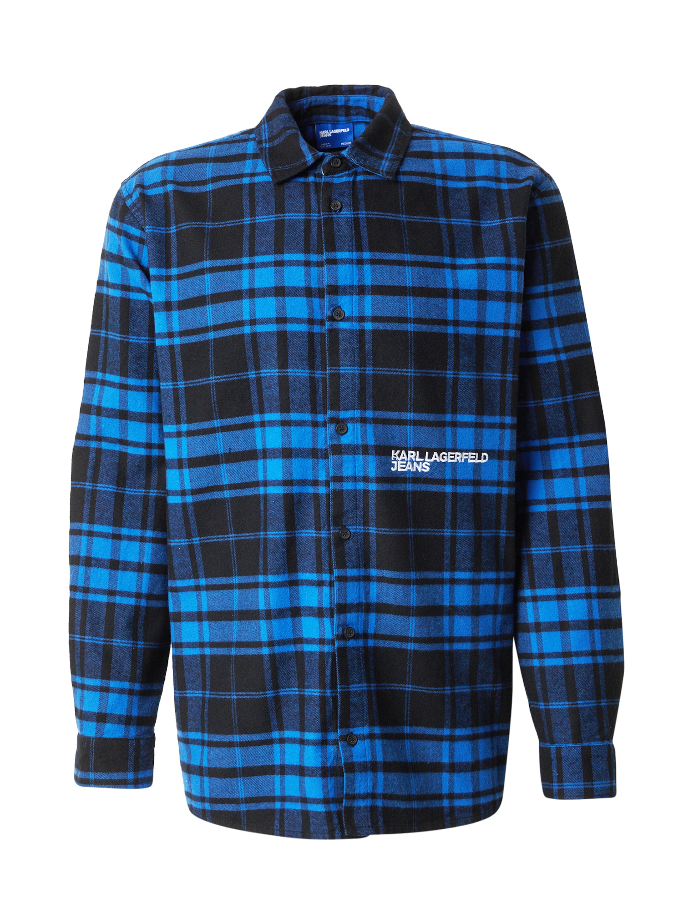 Regular fit Cămașă de la KARL LAGERFELD JEANS pe albastru: față