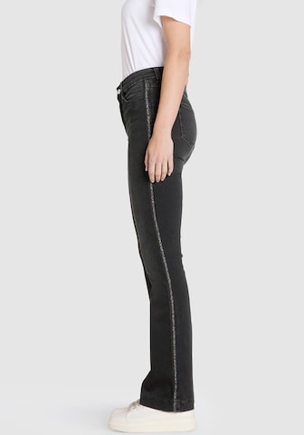 MAC Bootcut Jeans in Schwarz