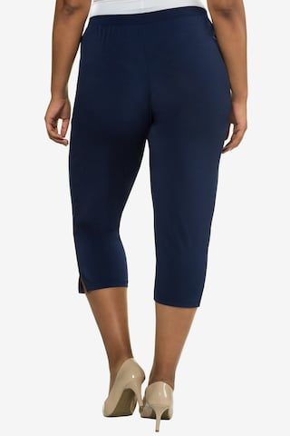 Coupe slim Pantalon Ulla Popken en bleu