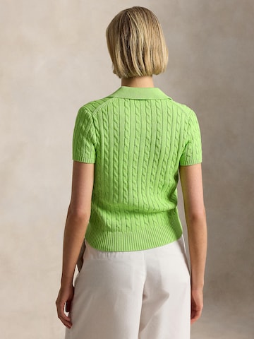 Polo Ralph Lauren Pletena jopa | zelena barva