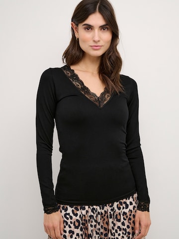 CULTURE Shirt 'Camilla' in Black: front