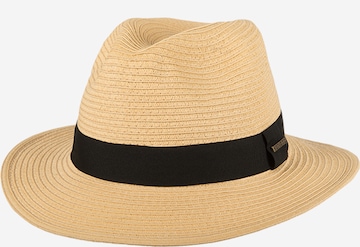 Hatland Hoed 'Sim Toyo' in Wit: voorkant