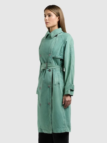 Manteau mi-saison 'Enza' khujo en vert