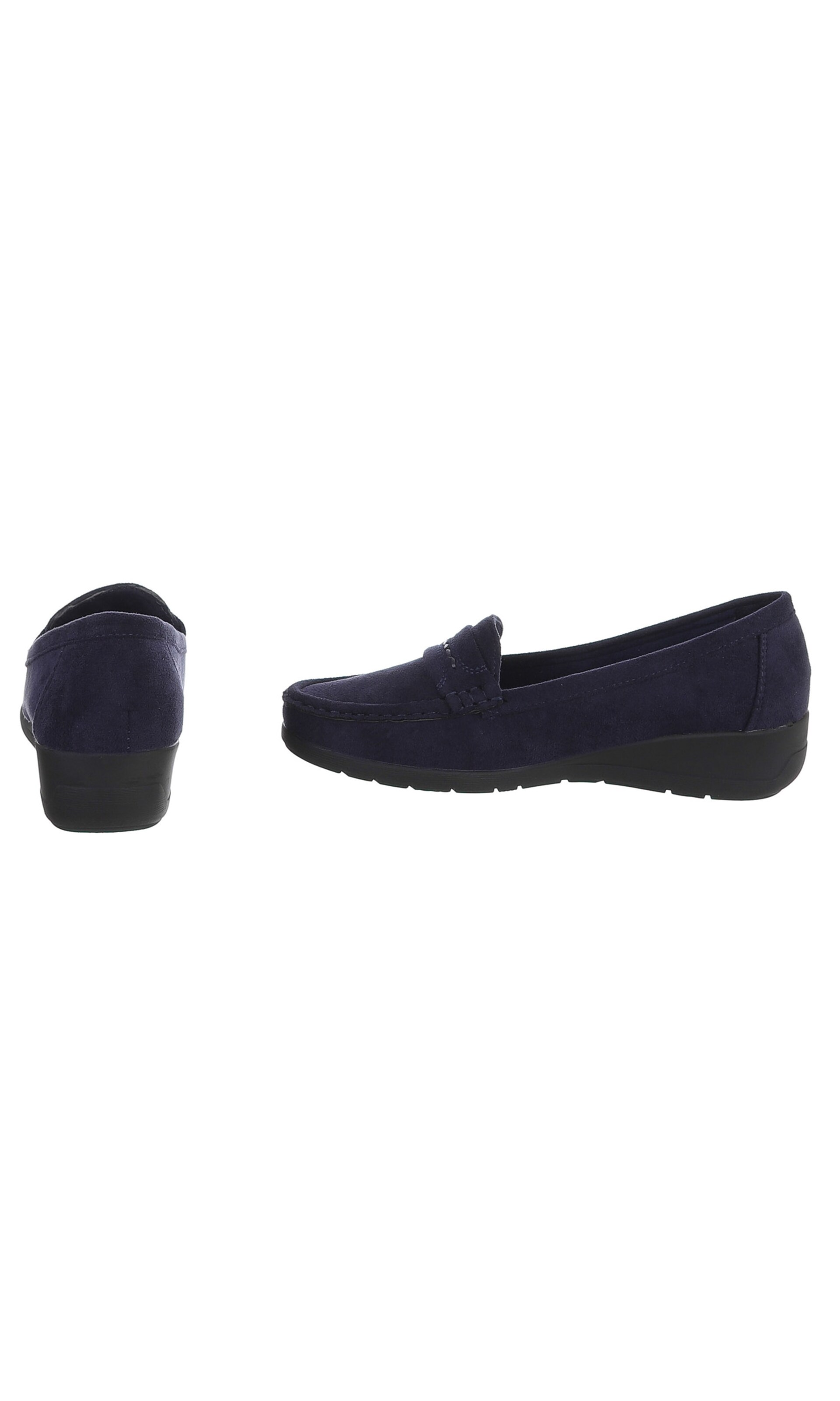 Ital-Design Mokassin in Blau