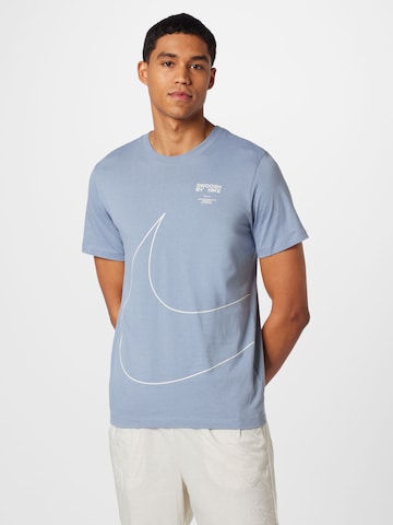 T-Shirt Nike Sportswear en gris : devant