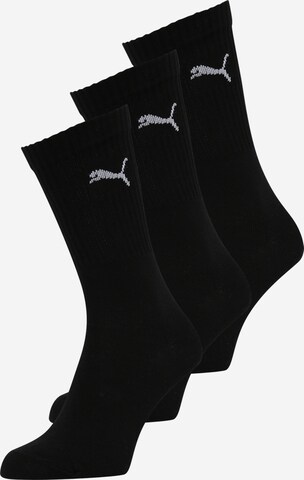 PUMA Sportsockor i svart: framsida