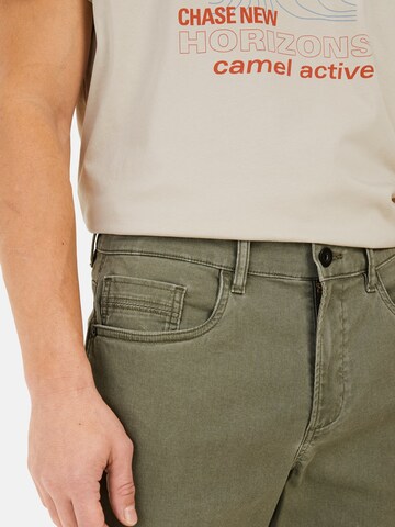CAMEL ACTIVE Loosefit Relaxed Fit 5-Pocket Hose in Grün