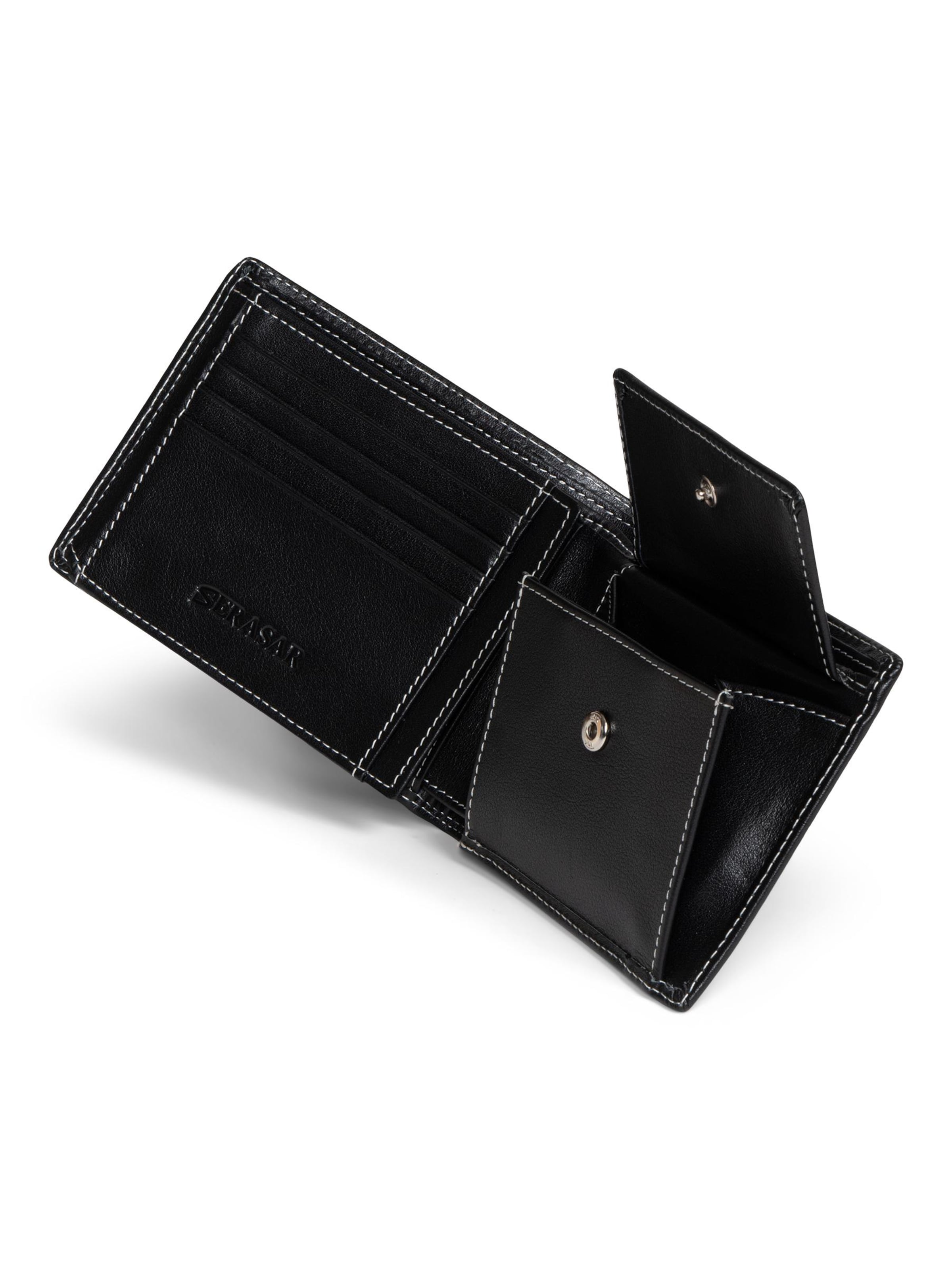 Porte-monnaies 'Space' SERASAR en noir