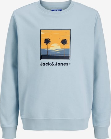 Felpa 'Perry' di Jack & Jones Junior in blu: frontale