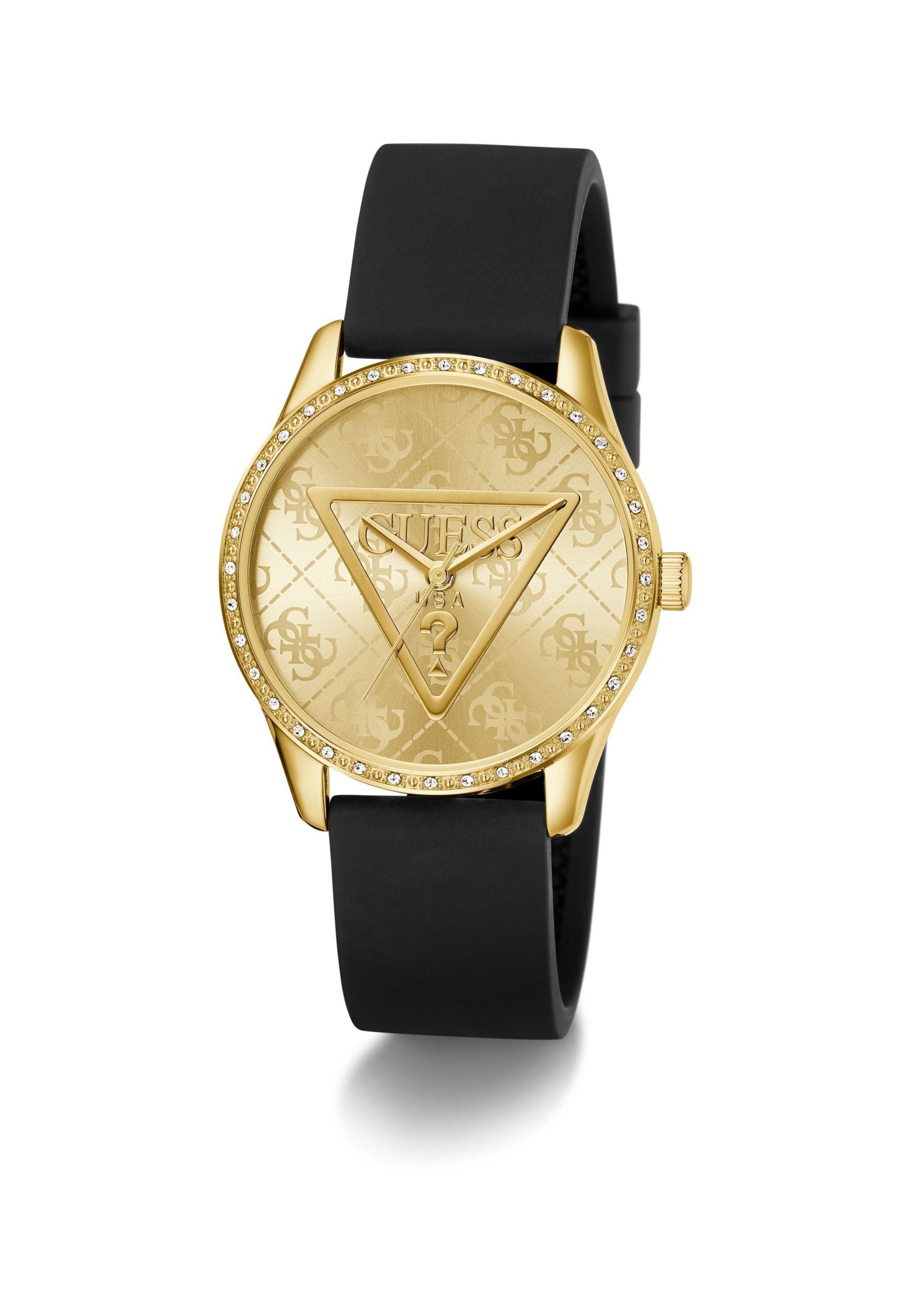 GUESS Analoog horloge 'Roxy' in Zwart