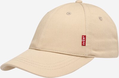 LEVI'S ® Cap 'CLASSIC' in ecru / rot / weiß, Produktansicht