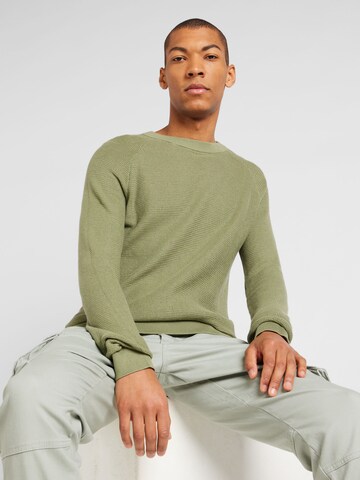 JACK & JONES Trui 'JASPER' in Groen