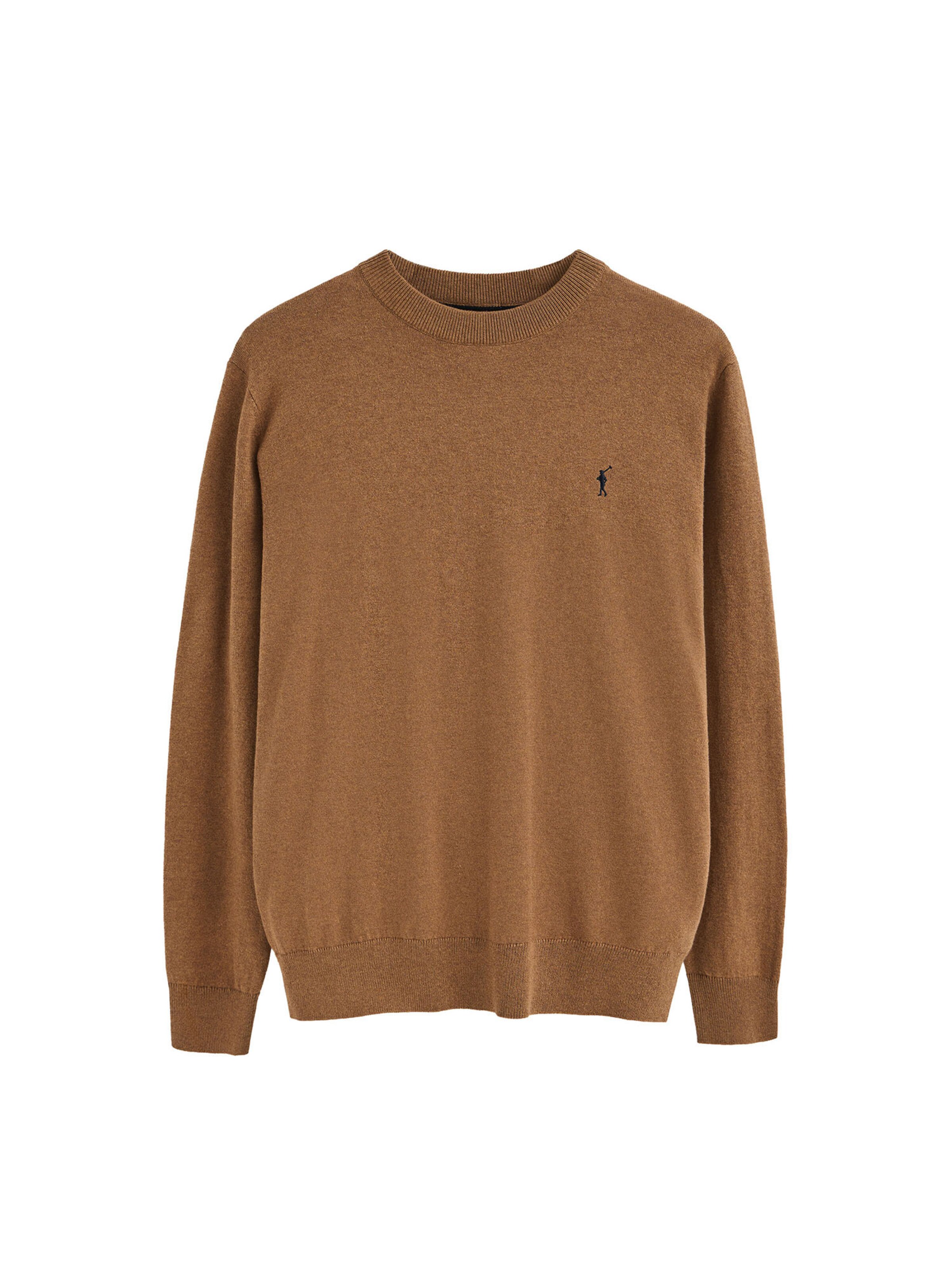 Polo Club Pullover in Braun: Vorderseite