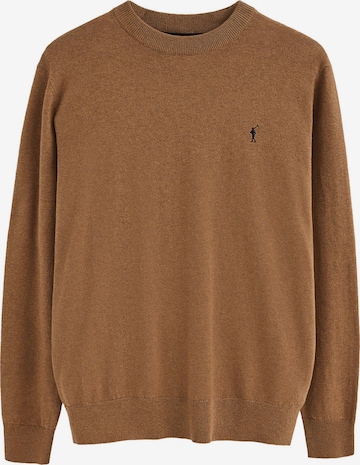 Polo Club Sweater in Brown: front
