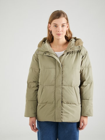 mazine Zimska jakna 'Peyla' | zelena barva: sprednja stran