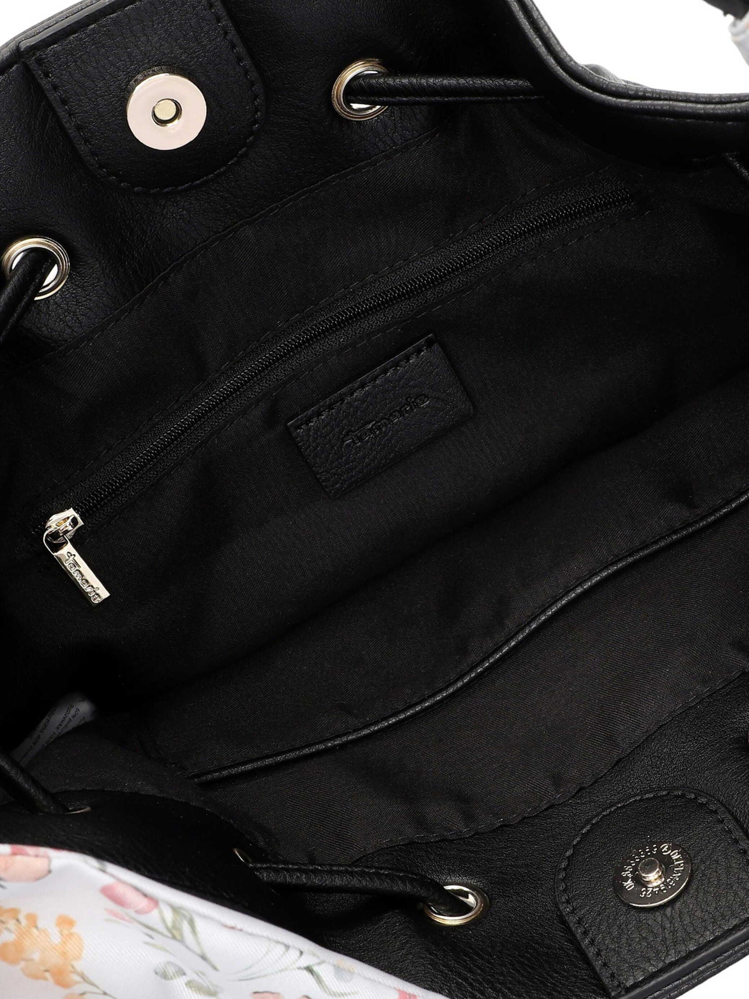 Borsa a sacco 'Fabia' di Tamaris in nero