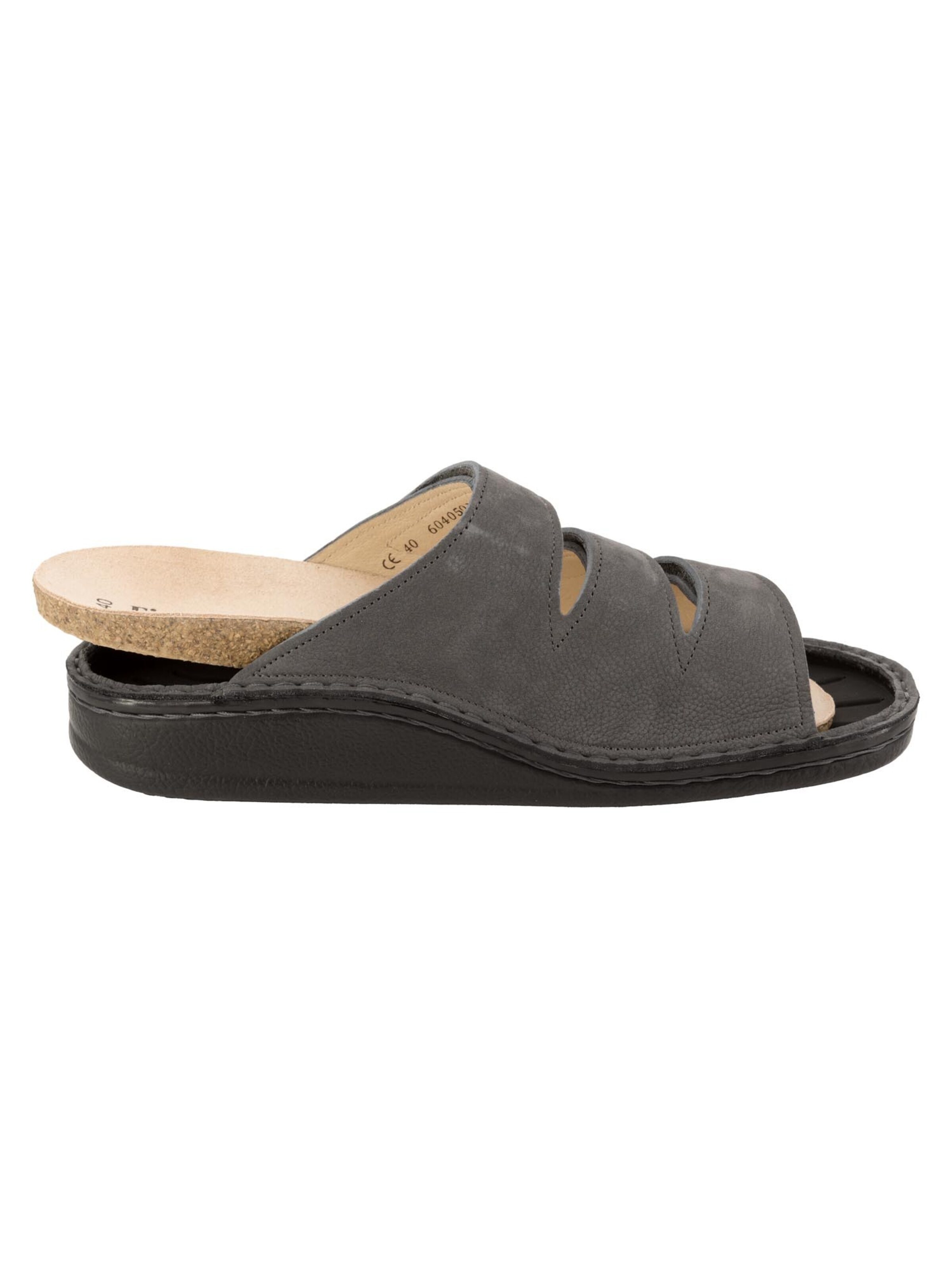 Finn Comfort Mules 'Korfu' in Grey