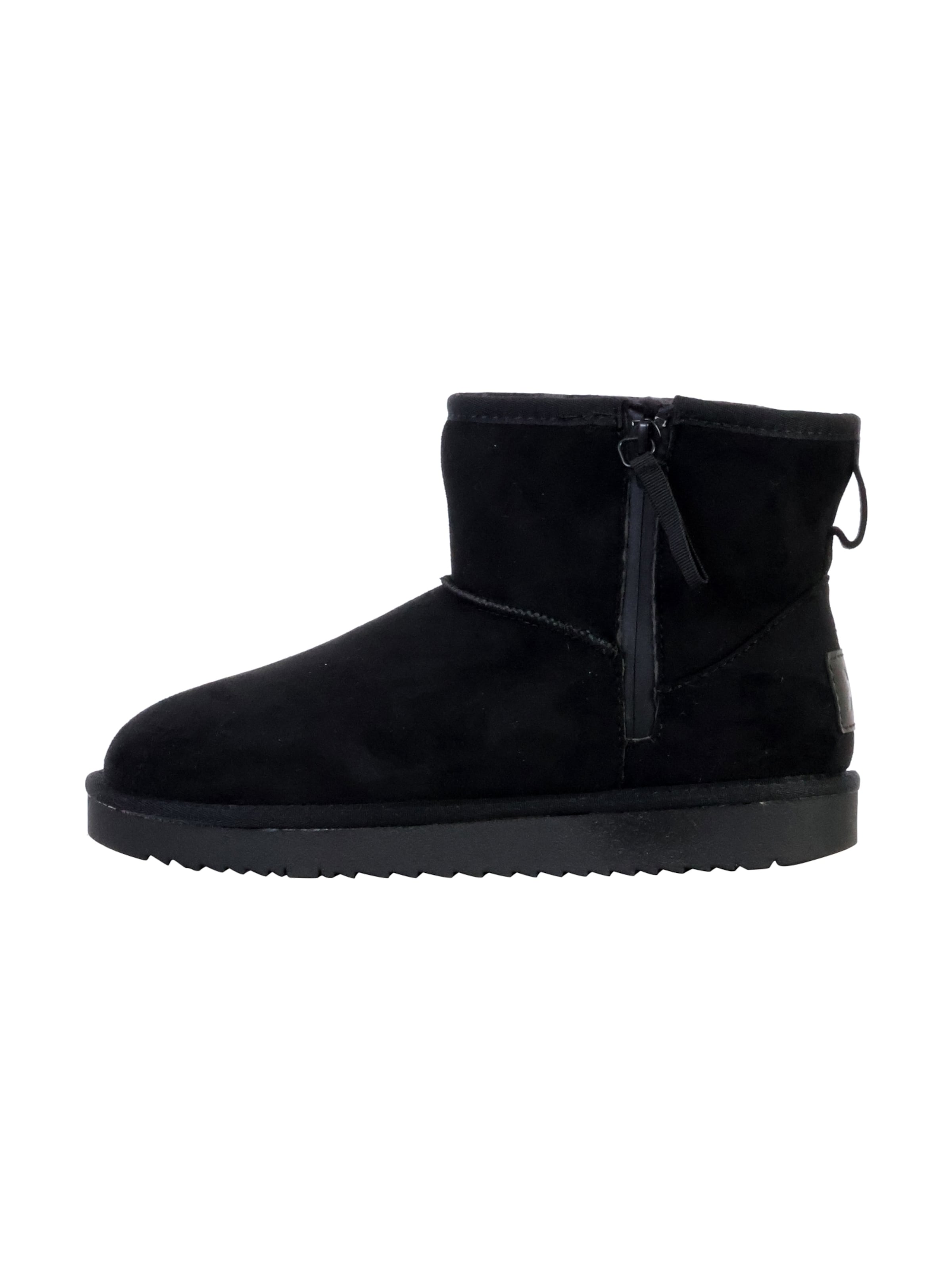 Xti Booties in Black: front