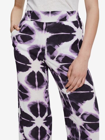 ESPRIT Wide leg Pants in Purple