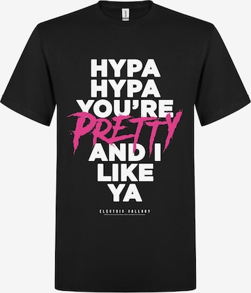 T-Shirt 'Electric Callboy Hypa Hypa Lyrics' Rockshirts en noir : devant