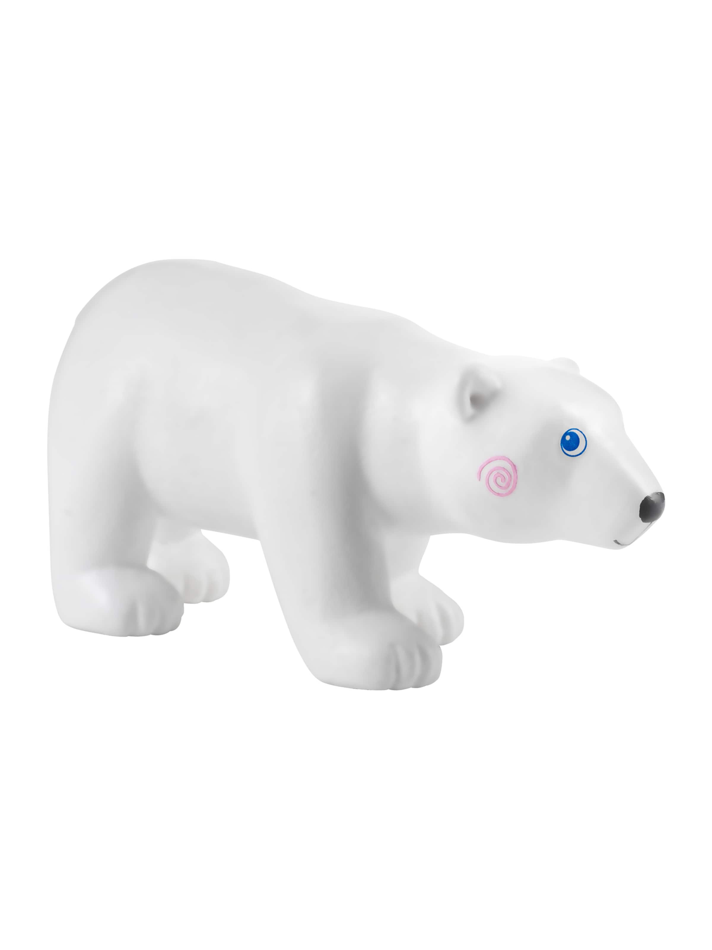 HABA Minipuppe ' Little Friends - Eisbär ' in Weiß
