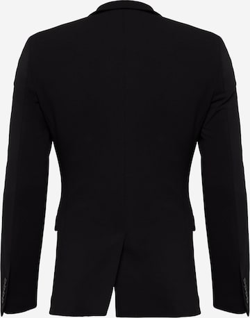 Coupe regular Veste de costume BURTON MENSWEAR LONDON en noir