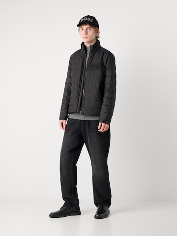 BOSS Between-season jacket 'H-Cenitos' in Black
