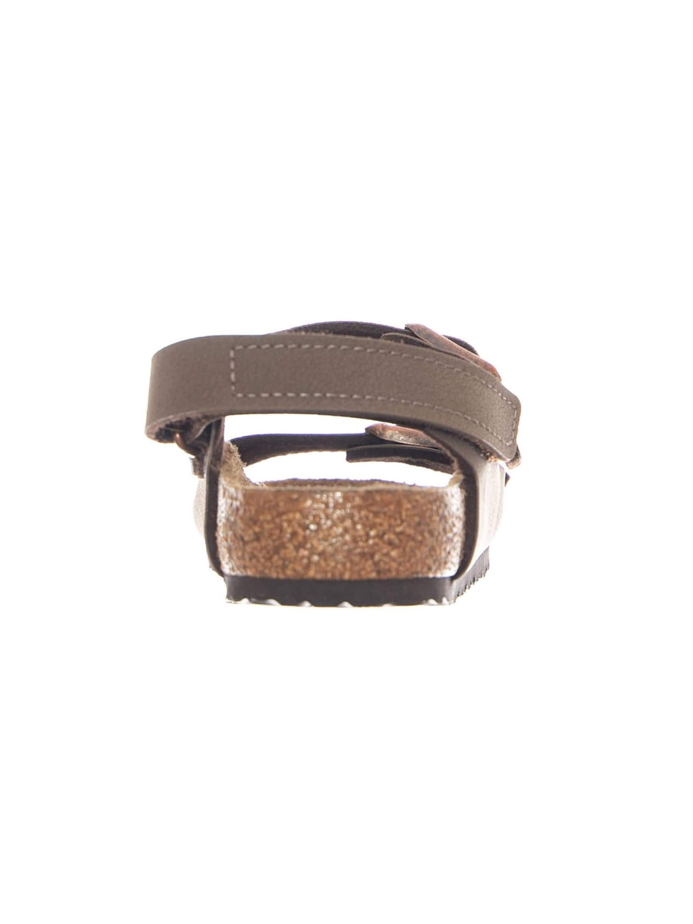 Sandalo 'Milano HL Kids Birkibuc Narrow Fit Mocca' di BIRKENSTOCK in marrone