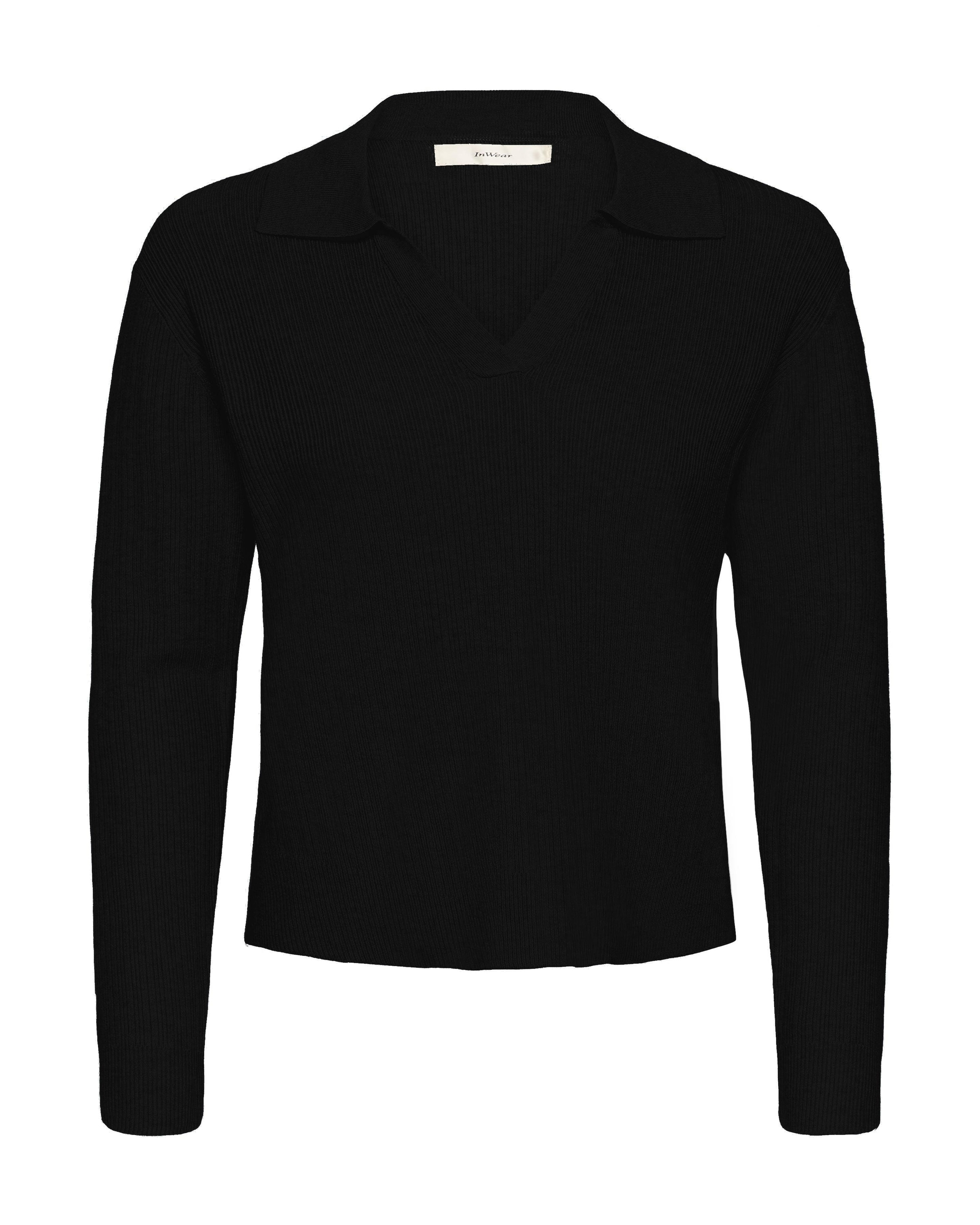 InWear Sweater 'Yenah' in Black: front