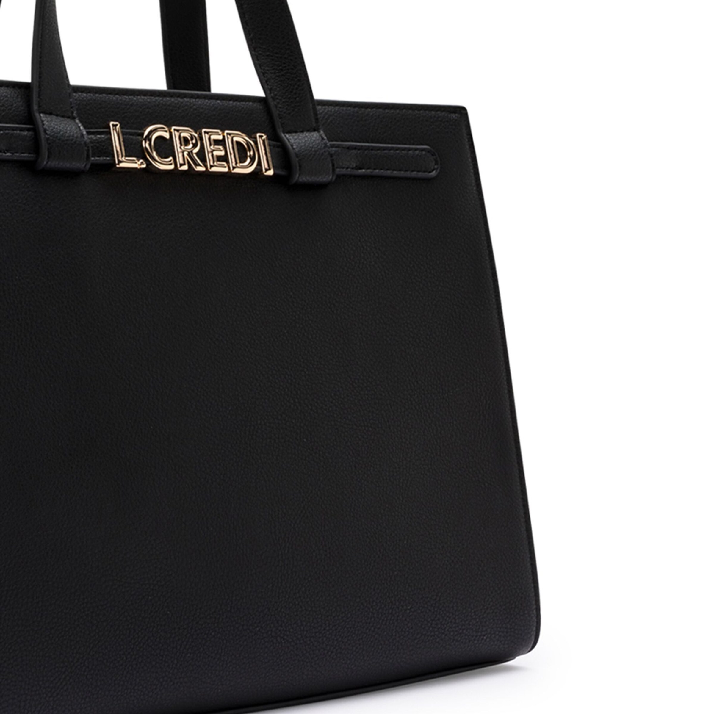 Sac bandoulière 'Olejandra' L.CREDI en noir