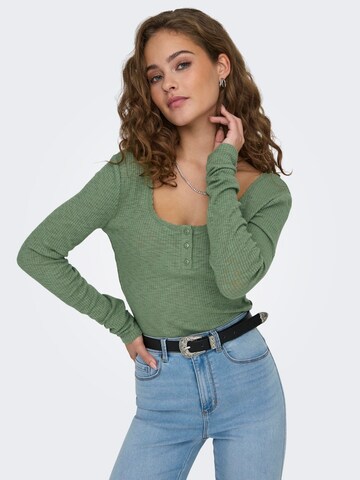 ONLY Shirt 'ONLJULIANE' in Green
