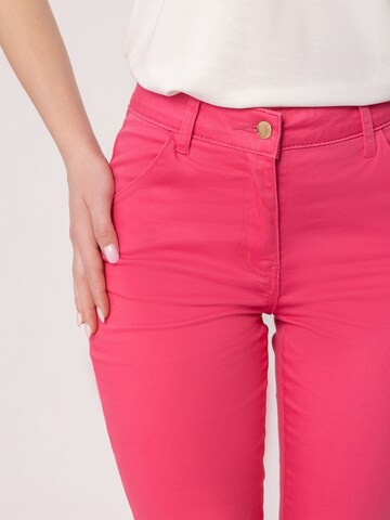 Skinny Pantaloni di Quiosque in rosa