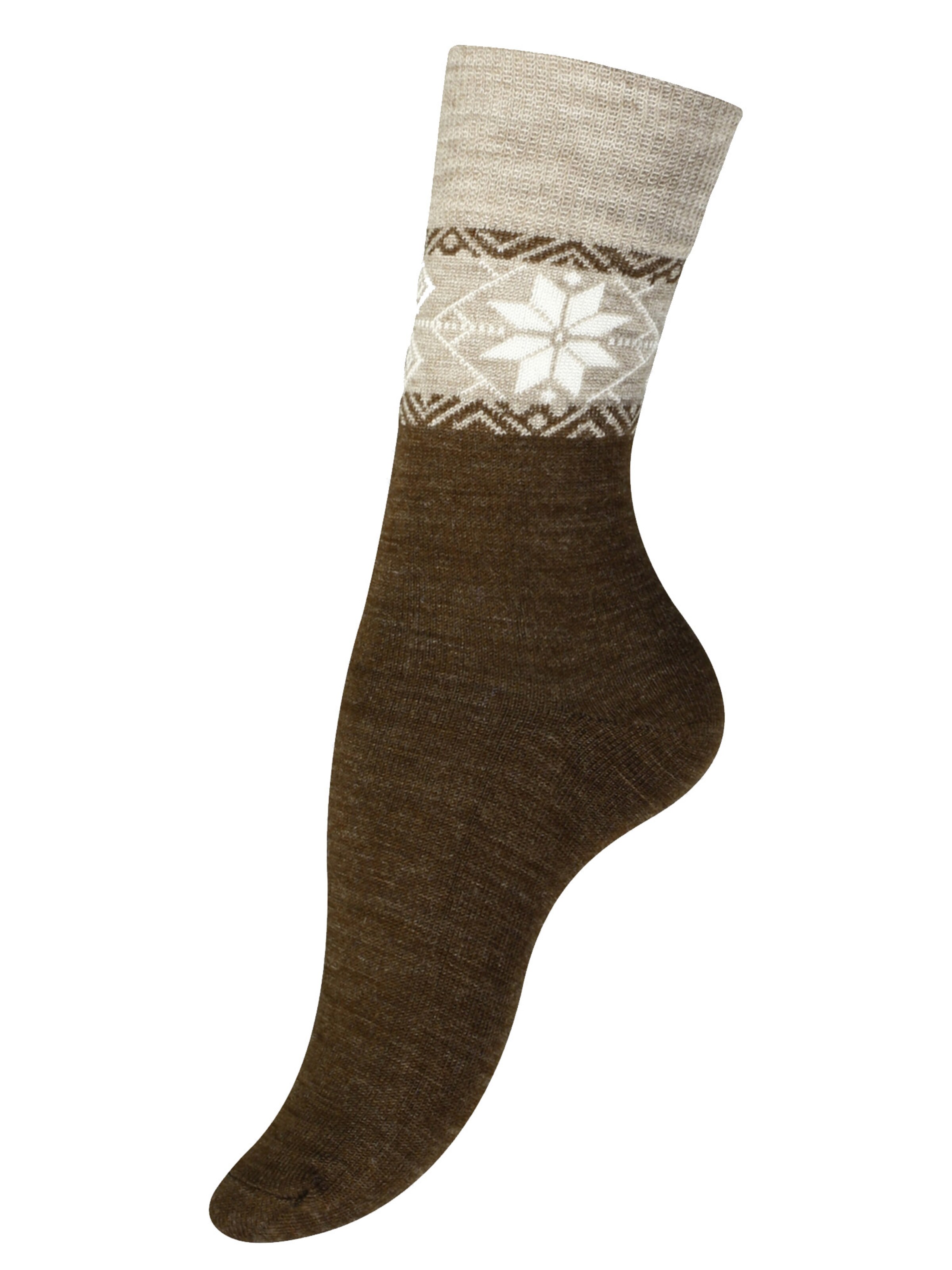 Chaussettes Cotton Prime en marron