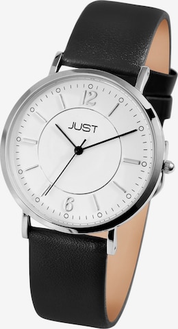 JUST Analog Watch 'Lenia' in Black: front