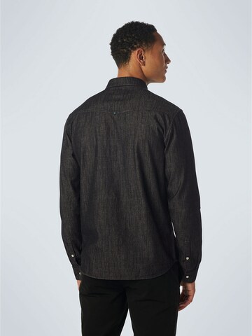 No Excess Regular fit Button Up Shirt in Black