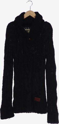 khujo Sweater & Cardigan in L in Black: front