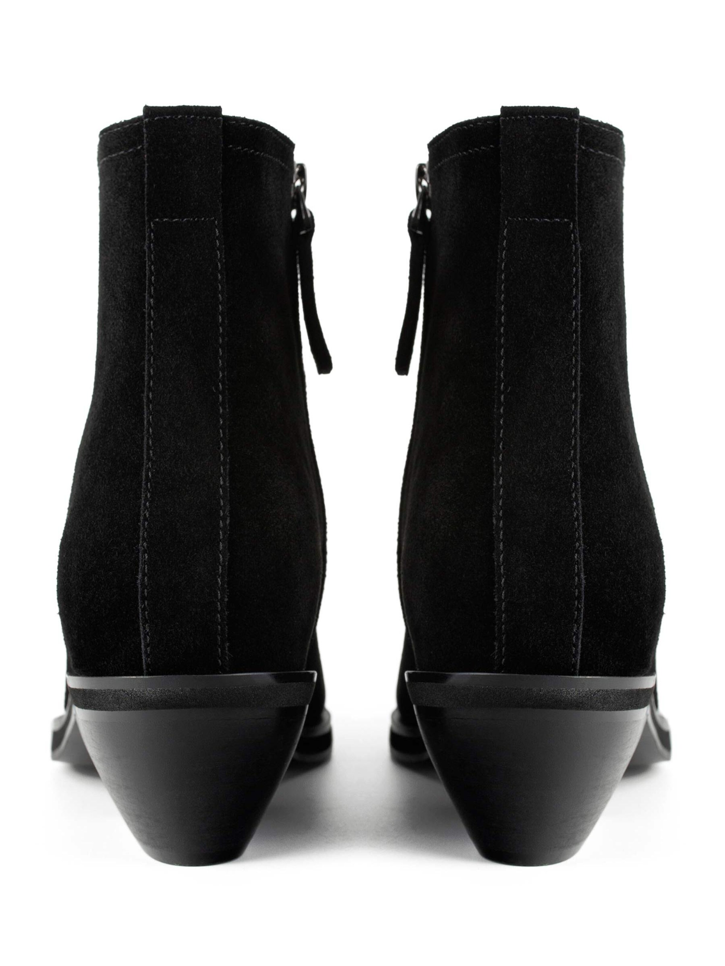 L37 HANDMADE SHOES Ankle Boots 'EVENT HORIZON'‌‌‌‌‌‌‌ in Schwarz