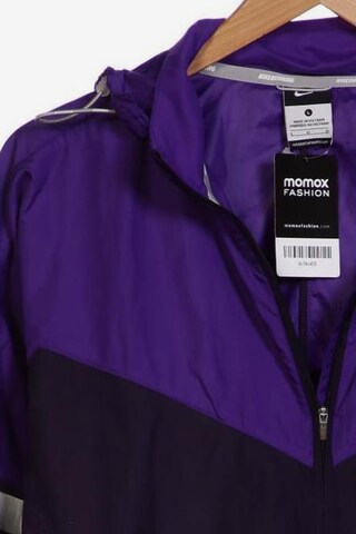 NIKE Jacket & Coat in L in Purple