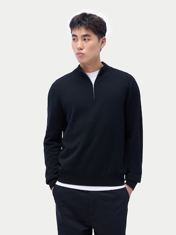 GOBI Cashmere Tröja i svart: framsida