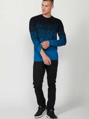 KOROSHI - Pullover 'Punto' em azul